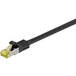 cavo di rete patch rj45 s/ftp cat7 2.00m nero