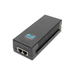 iniettore poe digitus 10 + gigabit ethernet 30 w 802.3at [dig]