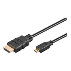 cavo hdmi goobay a hdmi m/m 2m nero [53785]