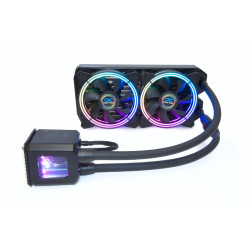 dissipatore cpu a liquido alphacool eisbaer aurora 240 rgb nero [11728]
