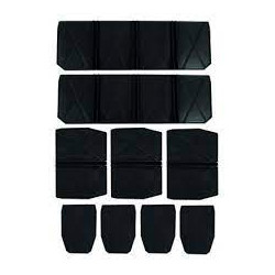 set di scomparti einhell in plastica nero 9pz [4540012]