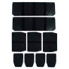 set di scomparti einhell in plastica nero 9pz [4540012]