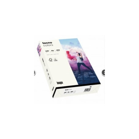 carta tecno colors 250 fogli 120g/m2 a4 bianco [2100011360]