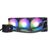 dissipatore cpu a liquido alphacool eisbaer pro hpe aurora 360 nero