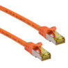 cavo di rete goobay kb rj45 cat.7 s/ftp 3m lszh giallo [91615]