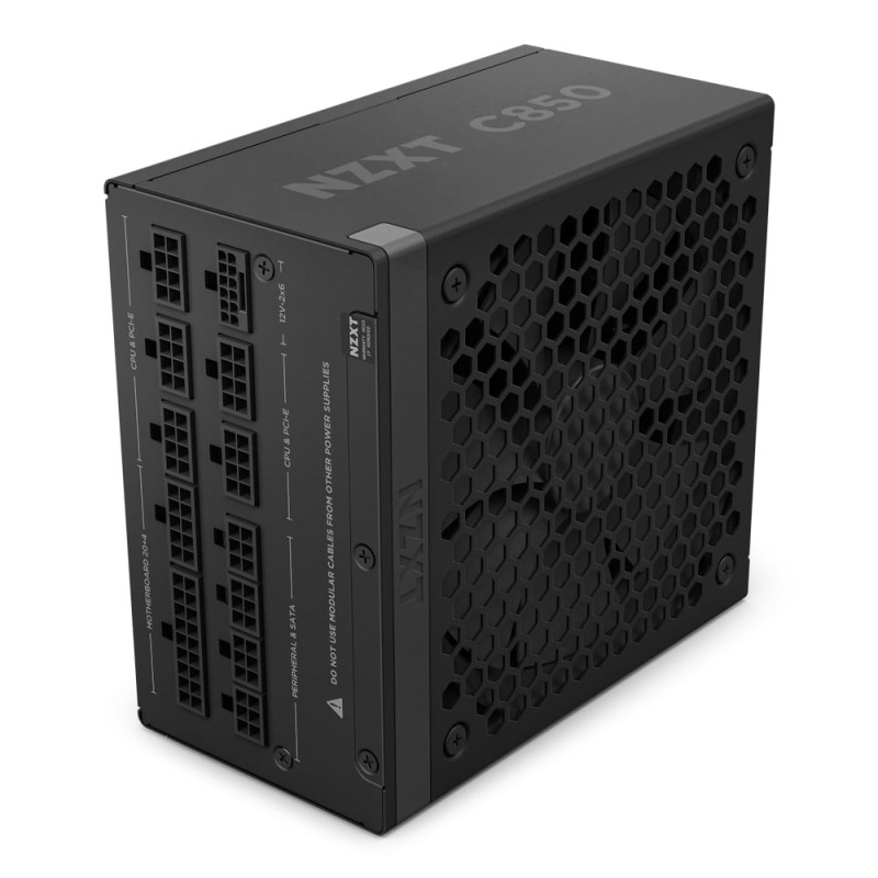 alimentatore 850w nzxt c850 80 plus gold atx 3.1 100-240v nero