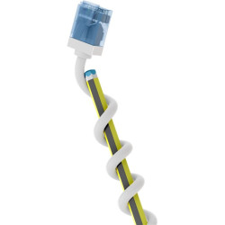 cavo di rete goobay patch rj-45 cat 6a u/utp 10m bianco [74301]