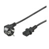 cavo di alimentazione wentronic c13 3m [95142]