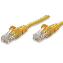 Cavo di rete patch cca cat. 5e giallo utp 1,5 m