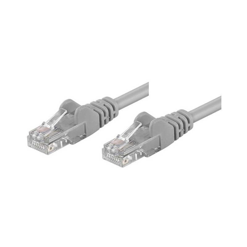 Cavo di rete patch cca cat. 5e grigio utp 1,5 m