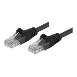 Cavo di rete patch cca cat. 5e nero utp 1,5 m