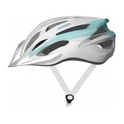 casco bici alpina mtb17 54-58cm bianco/azzurro [a 9719 1 11]