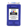 cartuccia a getto d'inchiostro superbulk b-h22 per hp 22xl