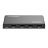 switch digitus 3 porte 4k hdmi 3x1 4k/60hz/hdcp 2.3/hdmi 2.0 nero