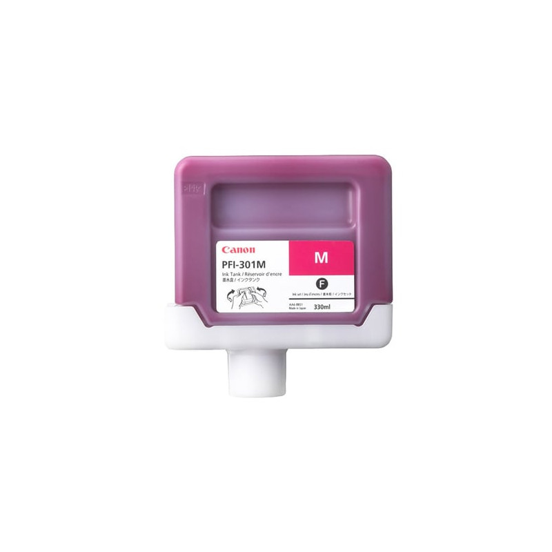 cartuccia canon magenta pfi-301m ipf9000/8000 [1488b001aa]