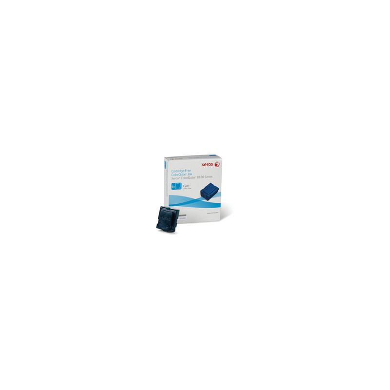 cartuccia tektronix inchiostro solido 6 stick ciano colorqube 8870