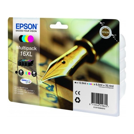 cartuccia epson t1636 multipack 16xl [c13t16364012]