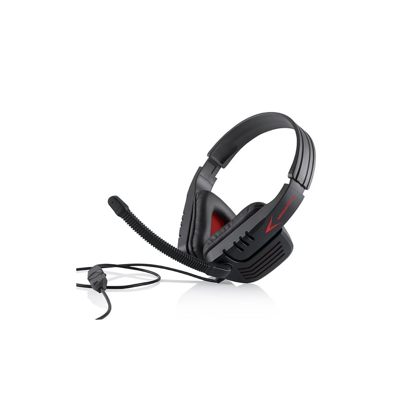 cuffie modecom mc-823 ranger stereo [bk/rd] [s-mc-823-ranger]