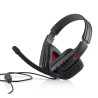 cuffie modecom mc-823 ranger stereo [bk/rd] [s-mc-823-ranger]