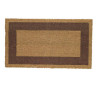 zerbino veloc in cocco con fondo in vinile 60x100cm marrone [zv17bo6010