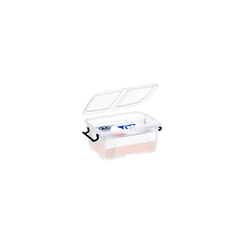 box rotho multiuso con coperchio l38,5x p29,5x h17,5cm - 12lt