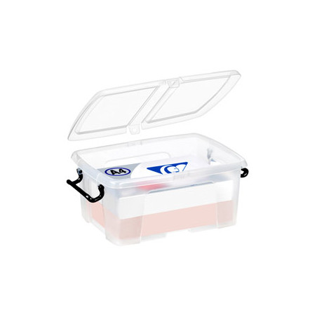box rotho multiuso con coperchio l38,5x p29,5x h17,5cm - 12lt