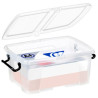 box rotho multiuso con coperchio l38,5x p29,5x h17,5cm - 12lt