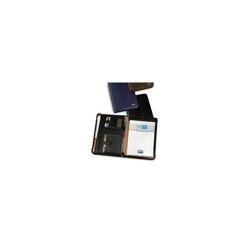 portablocco professionale 25,5 x 34,5 cm - blu - niji [4851-bl]