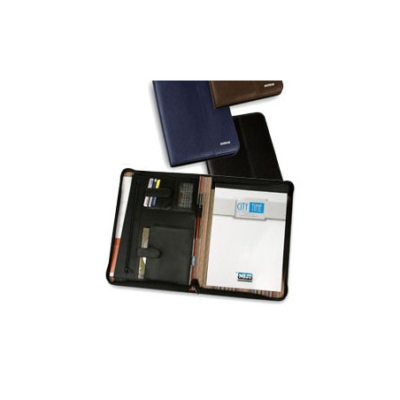 portablocco professionale 25,5 x 34,5 cm - blu - niji [4851-bl]