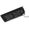 Gruppo di 2 ventole a soffitto senza termostato per rack 19''