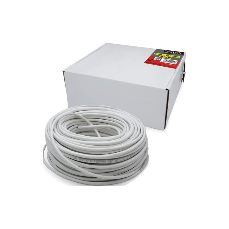 cavo rete vultech 100mt cat. 5e ftp matassa lan (sc13102-100)