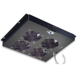 Gruppo di ventilazione a soffitto per rack 19'' 4 ventole
