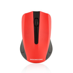 mouse modecom wireless opt. mc-wm9 usb nero/rosso [m-mc-0wm9-150]
