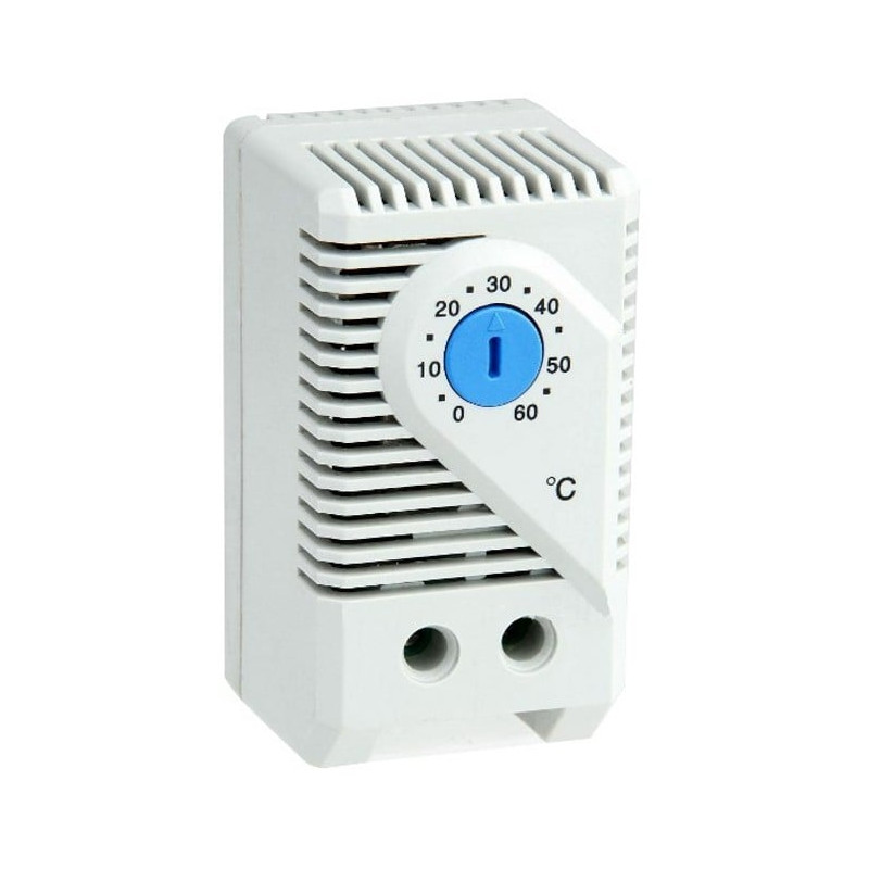 Termostato per armadi e rack, montaggio a clip kts-011