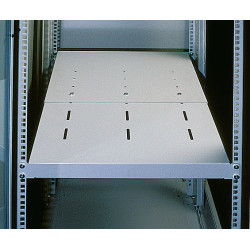 Mensola estensibile per rack 19'' grigio