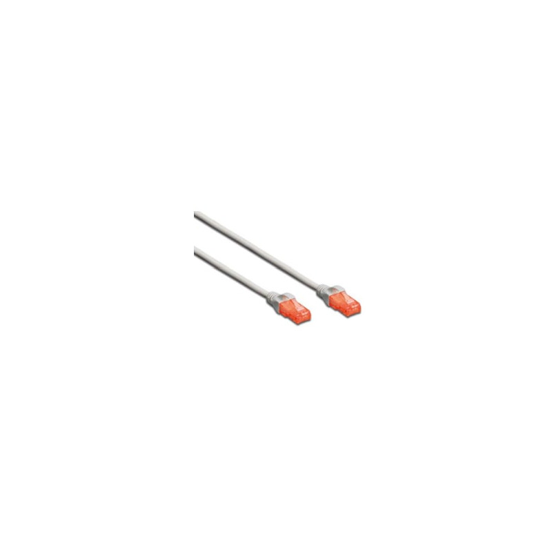 cavo di rete digitus rj45 u/utp cat6 1.50m grigio [dk-1617-015]