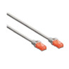 cavo di rete digitus rj45 u/utp cat6 1.50m grigio [dk-1617-015]