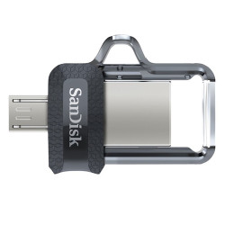pen drive 64gb sandisk ultra dual drive [sddd3-064g-g46]