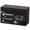 batteria gembird ricaricabile 12v 7ah nero [bat-12v7ah]