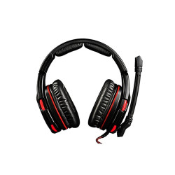 cuffie modecom s-mc-832-ghost (red color) cuffie padiglione