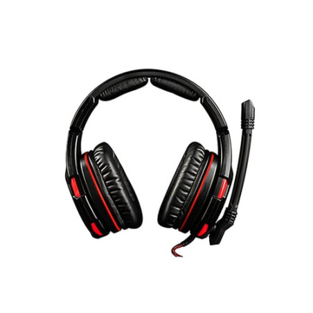 cuffie modecom s-mc-832-ghost (red color) cuffie padiglione