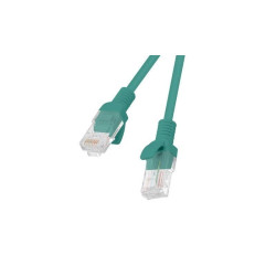 cavo di rete patch lanberg utp cat.5e 20m verde [pcu5-10cc-2000-g]