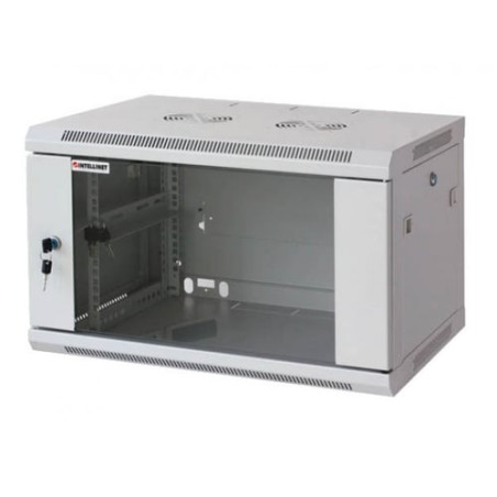 Armadio rack 19'' a muro 12 unità sezione unica prof. 600mm