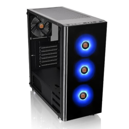 case midi thermaltake v200 tempered glass rgb [bk] [age001892]