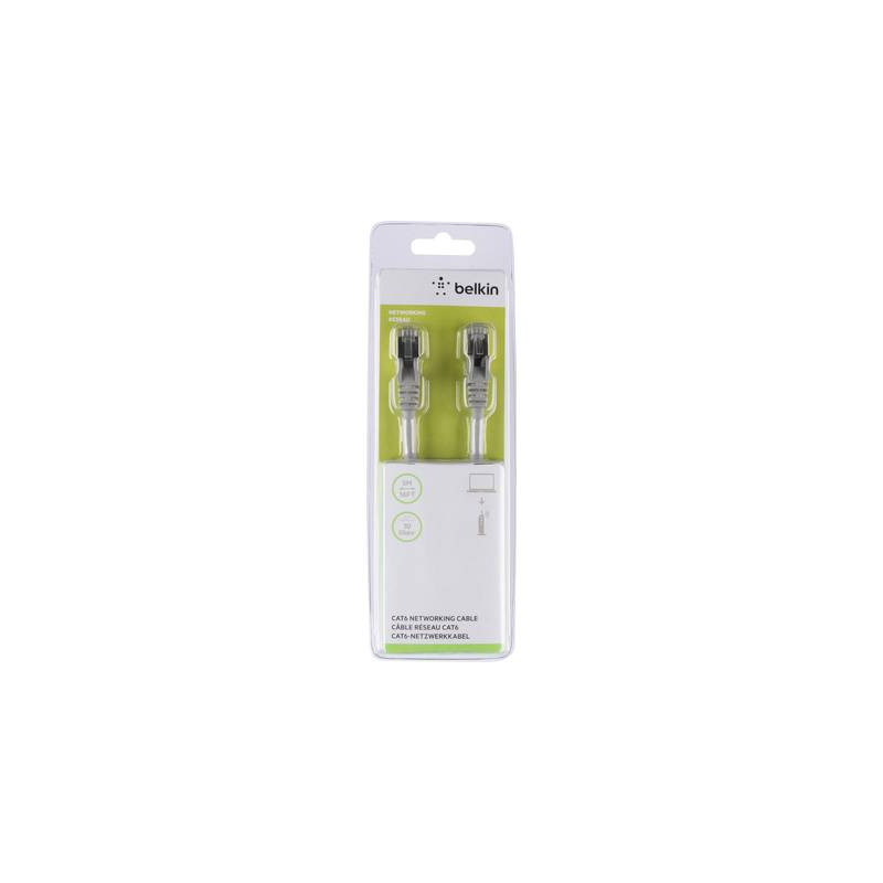cavo di collegamento rete rj45 belkin cat 6 s/ftp 5 m grigio con