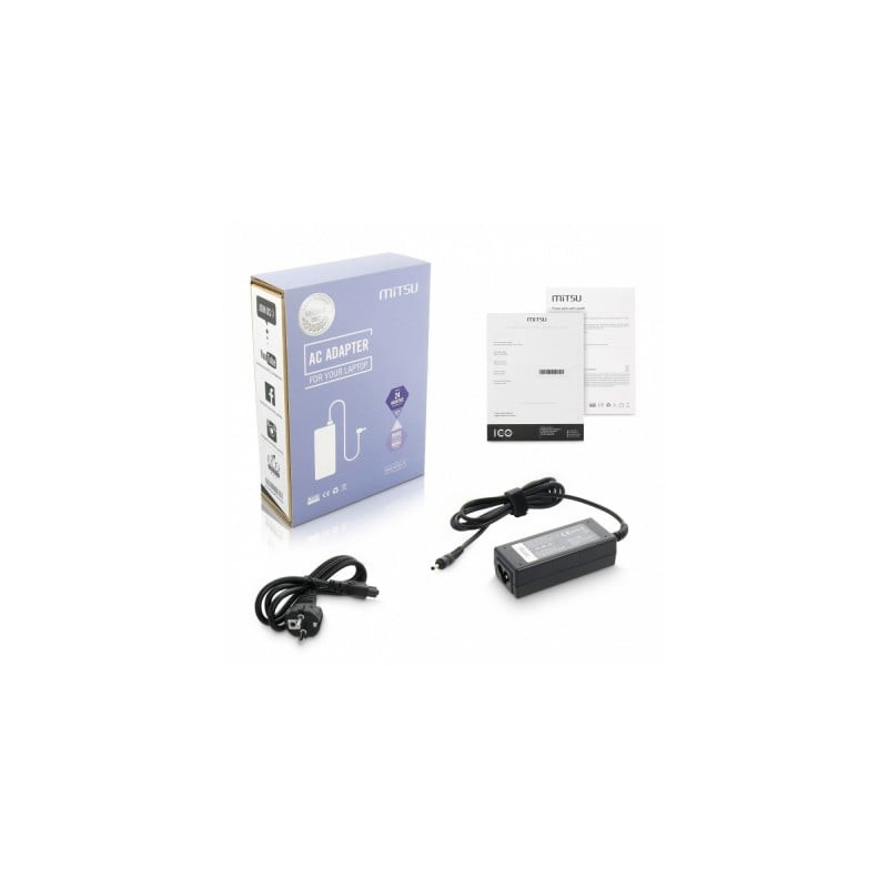 alimentatore notebook mitsu per asus/ 19v/ 2.37a [azmitnzza192370]
