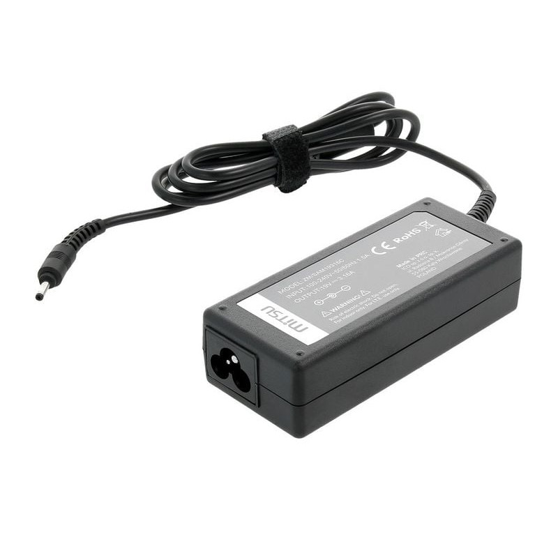 alimentatore notebook mitsu zm / sam19316c per samsung 19v 3.16a
