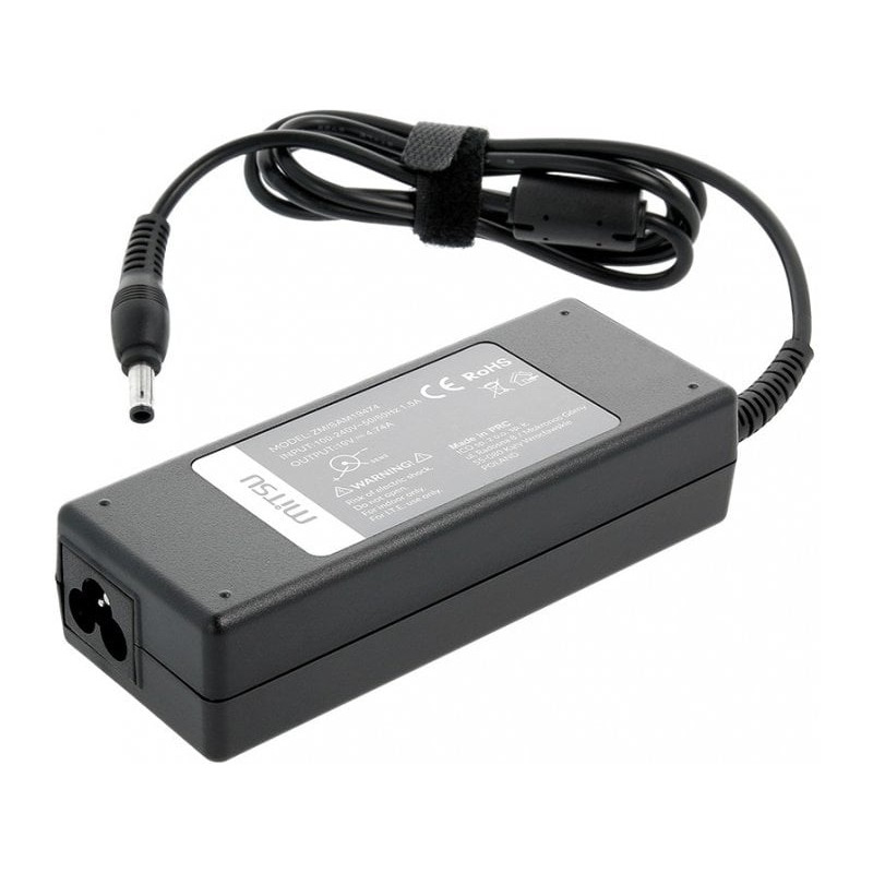 alimentatore notebook mitsu per samsung sam19474il 19v 4.74a nero
