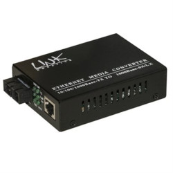 convertitore media link rj45 a fibra ottica sc 10/100/1000 [lkmcsm10]