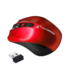 mouse techmade tm-xj30-red wireless red [tm-xj30-red]